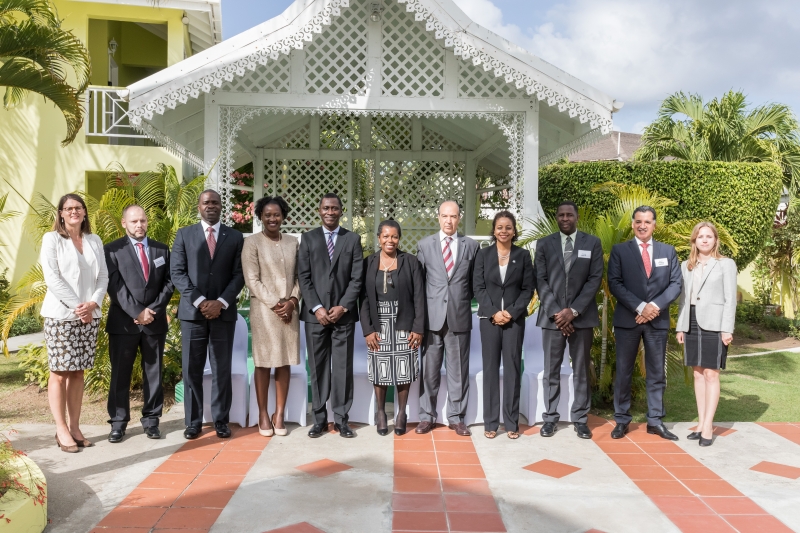 Ministers of Justice and Attorney Generals of Antigua and Barbuda, the Bahamas, Grenada, Jamaica and Saint Vincent and the Grenadines; CTI core States of Chile, Denmark, Ghana and Morocco and Head of the CTI Secretariat.