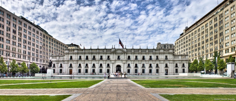 La Moneda Palace, Santiago, Chile.
